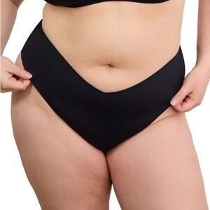 onewith Jennings V-Cut High-Waisted Bikini Bottom
